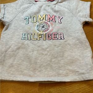 Tommy Hilfiger Kids Light Gray Logo Tee